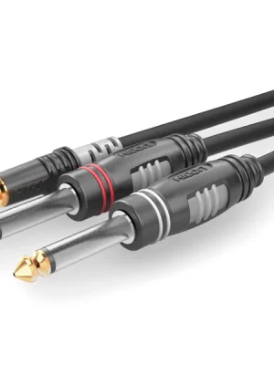Sommer Cable HBA-3S62-0300 - Jack 3,5 - 2x Jack 6,3 - 3m Horká Nabídka