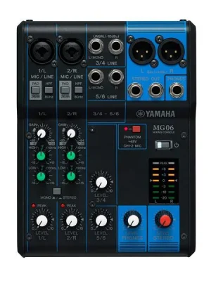 Přímo Od Výrobce Yamaha MG06 analogový mixážní pult