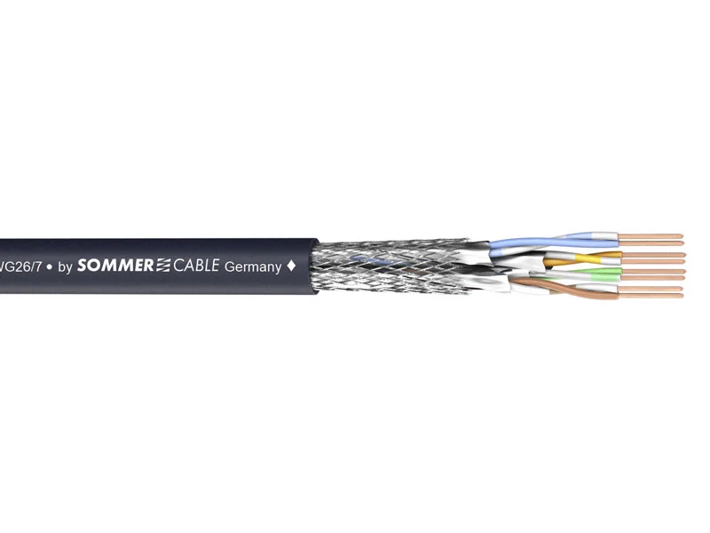Expresní Doručení Sommer Cable 580-0401 MERCATOR CAT.6a Highflex