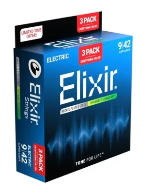 Kup Teď ELIXIR 16571 Optiweb Sada strun 2+1 El. 09-42