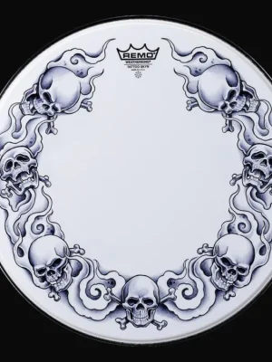 REMO TATTOO SKYN POWERSTROKE 3 22" Skulls Nízká Cena