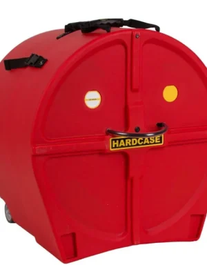 Zlevněný HARDCASE HNP20BR 20" kufr pro bass drum, červený