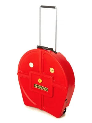 HARDCASE HNP9CYM22R kufr pro činely, 9ks, červený Finální Výprodej