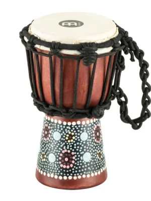 Sleva DJEMBE MEINL HDJ8-XXS 4, 5" mahagon, Flower Design