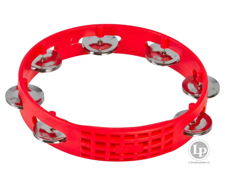 TAMBURÍNA LP LPA181 Aspire, kovové plíšky, červená Víkendová Akce