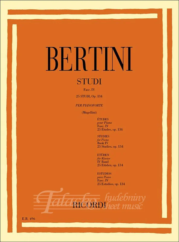 25 STUDI OP. 134 Oblíbený