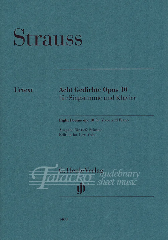 Acht Gedichte op. 10 Cenově Výhodný