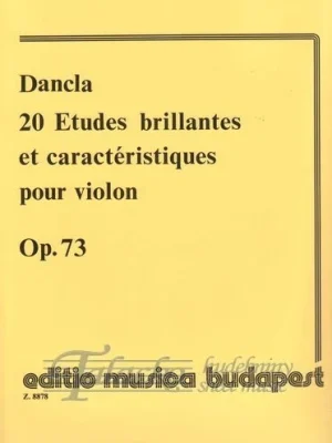20 études brillantes et caractéristiques op. 73 Vysoce Kvalitní
