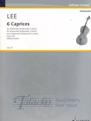 6 Caprices for Violoncello (Violoncello 2 ad lib.) op. 109 Kup Teď