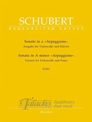 Značkový Sonate a-Moll D 821 "Arpeggione"