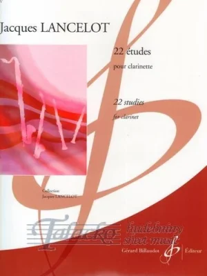 22 études pour clarinette Výhodná Nabídka
