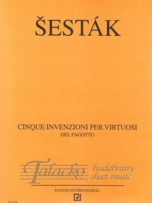 5 virtuóznich invencí pro fagot Vrácení Zdarma