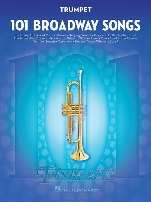 101 Broadway Songs: Trumpet Originální