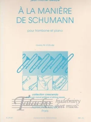 A la maniere de Schumann Novinka