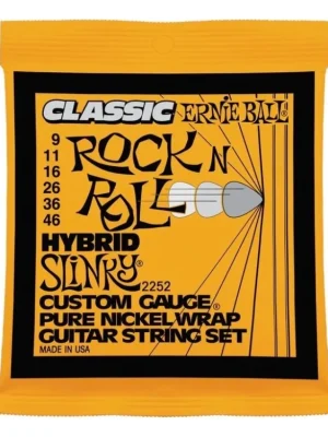 Značkový Ernie Ball Classic R´n´R Slinky Hybrid.009-.046