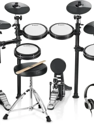 DONNER DED-200P Electric Drum Set 5 Drums 3 Cymbals Hit Sezóny