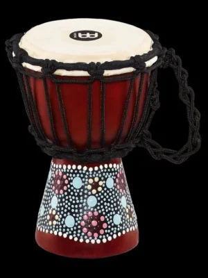 MEINL AFRICAN STYLE DJEMBE XX-SMALL,PAINTED,FLOWER DESIGN Víkendová Akce