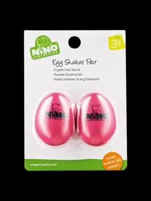 NINO EGG-SHAKER, PAIR STRAWBERRY PINK Výprodej