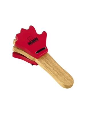 Značkový NINO HAND-CASTANET WOOD NATURAL/RED