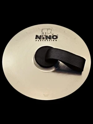 Časově Omezené NINO MARCHINGCYMBAL 35,5 CM PC.NINO NICKELSILVER, WITH STRAPS