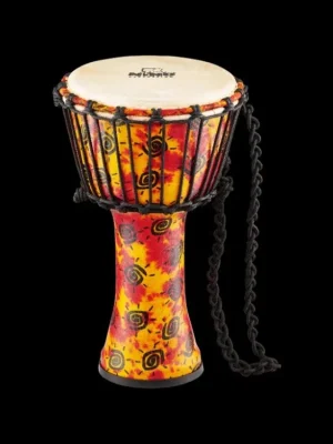 NINO SYNTHETIC DJEMBE MEDIUM SUNSHINE, "TRAVEL SERIES" Výhodná Nabídka