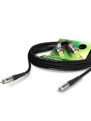 Rychlé Dodání Sommer Cable Coaxcable Focusline MS, Black, 6,00m