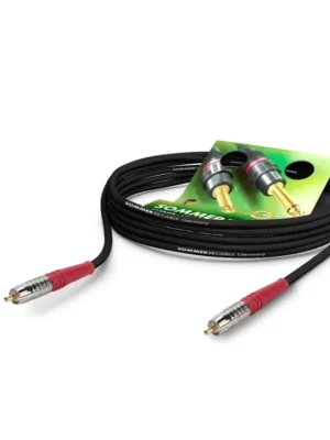 Sommer Cable Coaxcable Focusline MS, Black, 9,00m Vrácení Zdarma