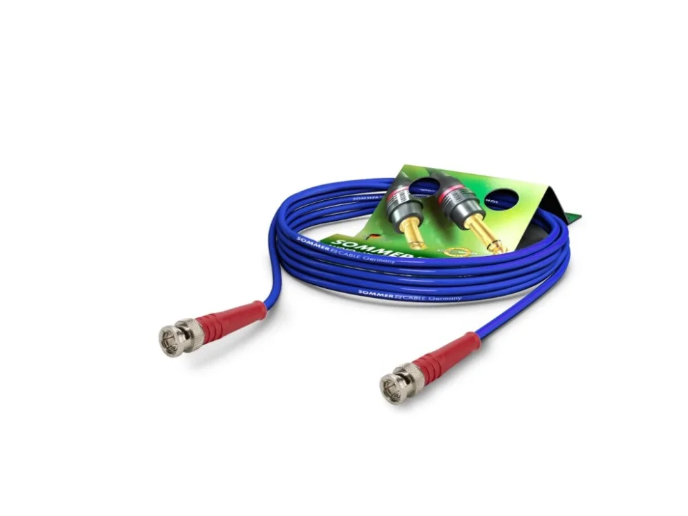 Značkový Sommer Cable Coaxcable Vector, Blue, 2,00m