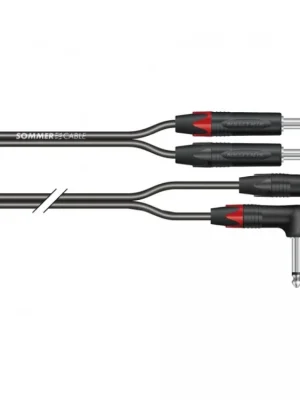 Sommer Cable IC Onyx 2x0,25qmm, Black, 6,00m Odeslání Ihned