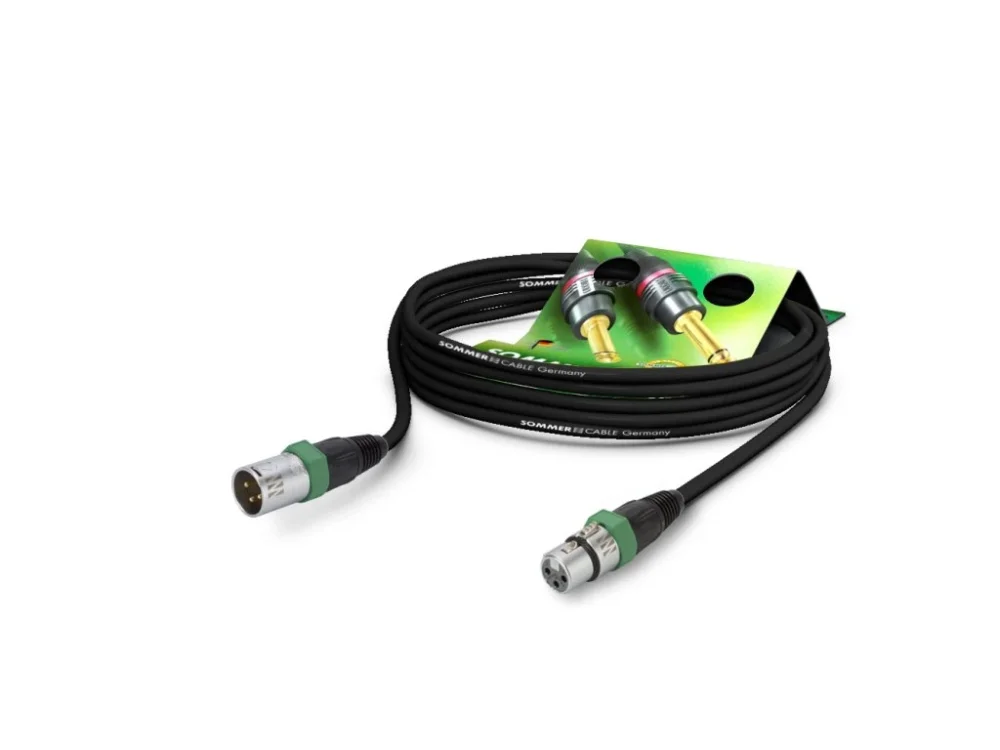 Časově Omezené Sommer Cable MC Galileo 238, Black, 1,00m