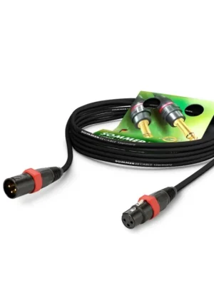 Sommer Cable MC The Source, Black, 15,00m Nejlepší Cena