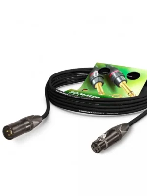 Cenově Výhodný Sommer Cable MC The Source, Black, 15,00m