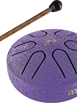 MEINL Sonic Energy Pocket Steel Tongue Drum A Major - Purple Oblíbený