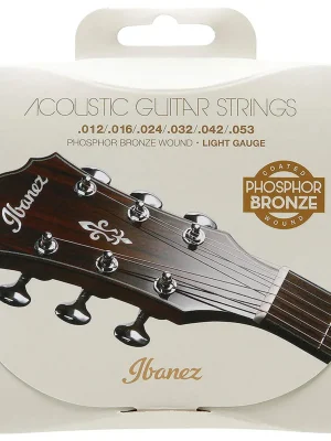 Top Prodej Ibanez IACSP6C struny na kytaru Phosphor / Bronze .012