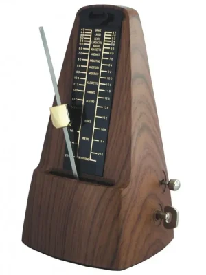 Expresní Doručení FZone FM-315DW Dark Wood, mechanický metronom se zvonkem