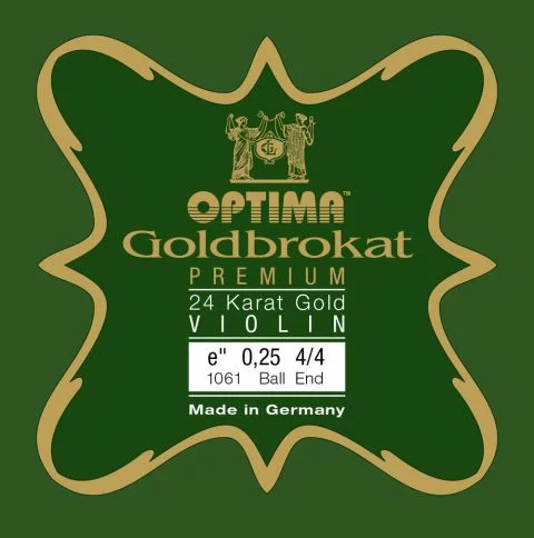 Optima struny pro housle Goldbrokat Premium 24 Karat Gold Cenová Bomba