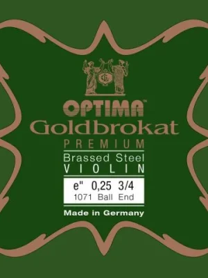 Struny pro housle Goldbrokat Premium - motaženo posazí Super Cena