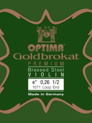 Akční Nabídka Struny pro housle Goldbrokat Premium - motaženo posazí