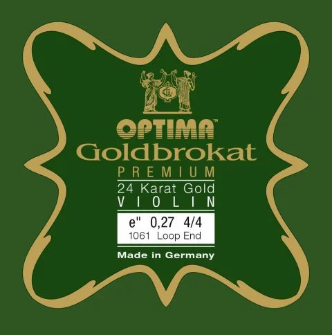 Sleva Struny pro housle Goldbrokat Premium 24 Karat Gold