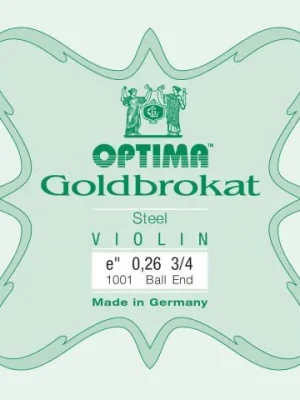 Zlevněný Optima struny pro housle Lenzner Goldbrokat Violine