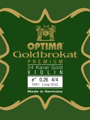 Optima struny pro housle Goldbrokat Premium 24 Karat Gold Kup Teď