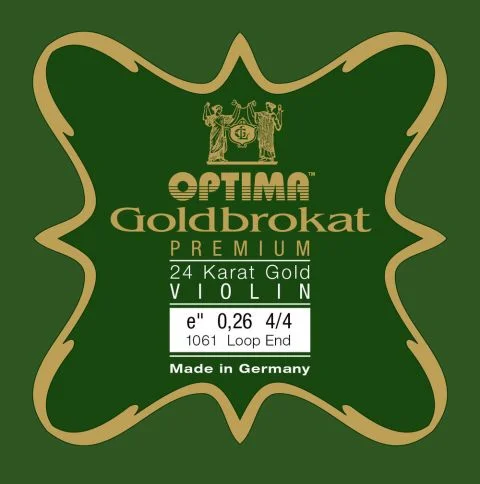 Optima struny pro housle Goldbrokat Premium 24 Karat Gold Kup Teď
