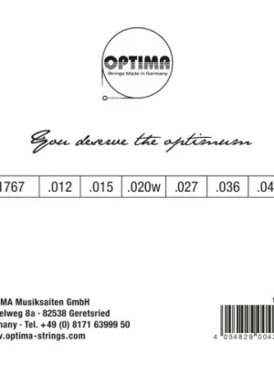 Pouze Dnes Optima struny pro akustickou kytaru Bergfee