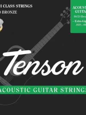 Struny pro Akustickou kytaru Tenson Bronz Bezpečná Platba