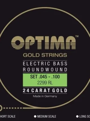 Přímo Od Výrobce Optima struny pro E-bas Gold Strings Round Wound
