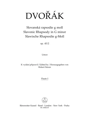 Přímo Od Výrobce Slovanská rapsodie g moll op. 45/2
