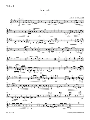 Serenáda E dur pro smyčcový orchestr op. 22 Nakupujte Hned