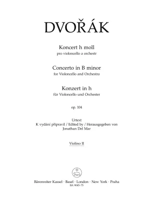 Koncert pro violoncello a orchestr h moll op. 104 Aktuální