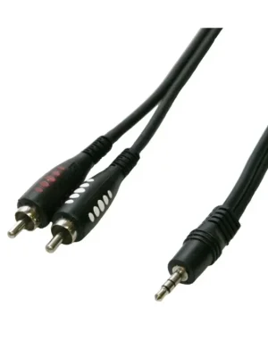 Přímo Od Výrobce Adam Hall Kabel Jack 3,5-2x cinch 3m