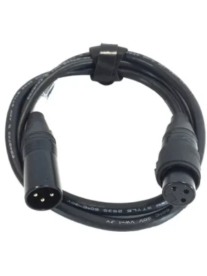 Autentický American DJ Kabel DMX 3-pin IP65 1m